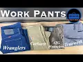 Work Pants Wrangler Jeans Carhartt ATG Wrangler Truewerk T2