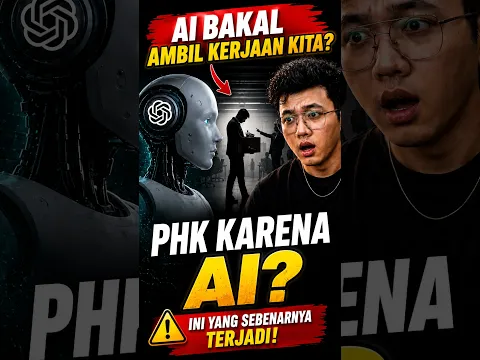 🤖 AI beneran bakal bikin manusia kehilangan pekerjaan?Jawabanya gak sesederhana yang kita kira… 👀