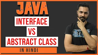 Java tutorial in Hindi for beginners Interface vs Abstract Class in Hindi