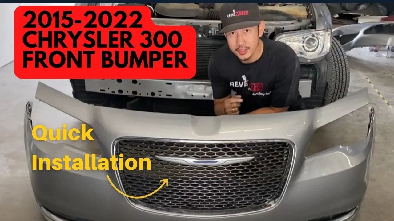 2015-2023 Chrysler 300 : Front Bumper Painted (Except: SRT-8)