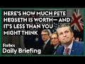Trump s Secretary Of Defense Pete Hegseth s Net Worth Revealed