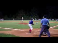 Chris Bennick leads off with a triple in South County L L vs Woodbridge L L game 3