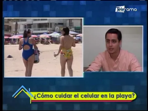 ¿Cómo cuidar el celular en la playa?