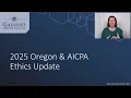 2025 Oregon AICPA Ethics Update