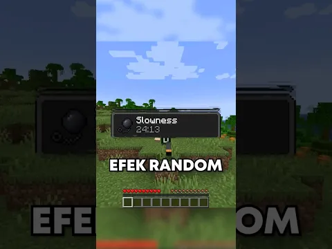 Minecraft, tapi gw dapet random potion effect setiap 1 menit!