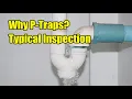 Why do we use the P-Trap under your sink and what do inspectors look for