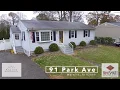 Rhode Island Home 91 Park Ave Warwick RI 02889 Property Tour