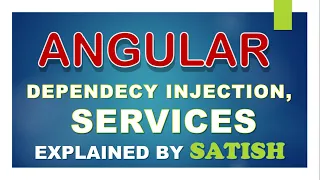 Angular Dependency Injection In Angular Injectable Services In Angular