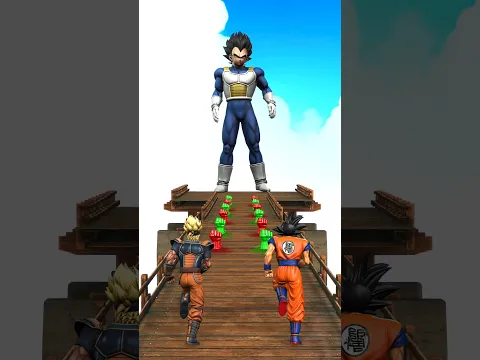 Goku & Naruto VS 999 LVL Boss Can Goku & Naruto Defeat Vegeta Help Goku & Naruto