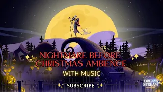The Nightmare Before Christmas Jack Sally Spooky Musical Ambience