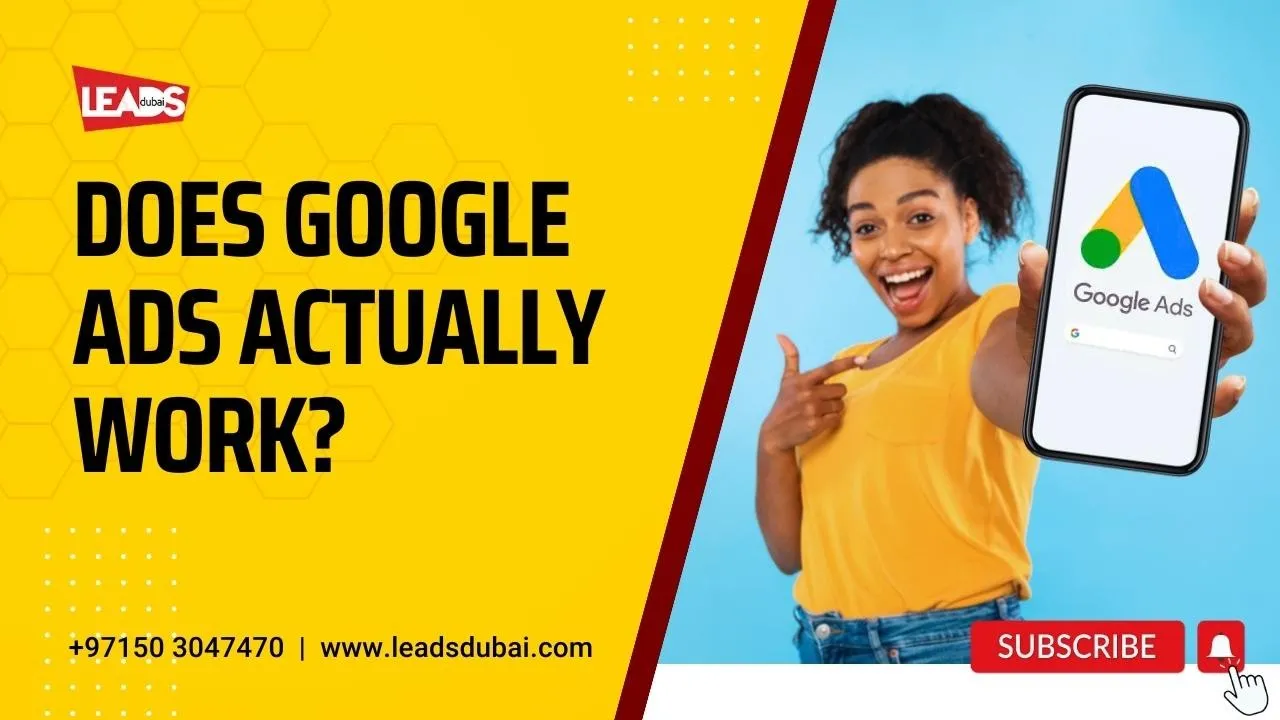 Google Ads agency in Dubai