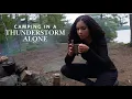 Lagu SOLO Camping on an Island During a Thunderstorm| Black Flies!