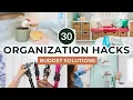30 Home Organization Hacks to Transform Your Space This Weekend