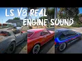 GTA V Racing LS V8 Swap Engine Sound Add-On FiveM on Different Cars QuantV RB VRemastered