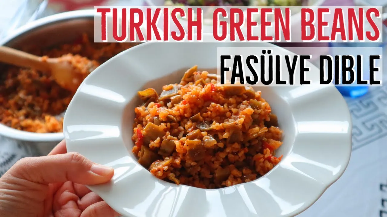 How Simple Green Beans Can Taste So Yummy? Turkish "Faslye Diblesi"