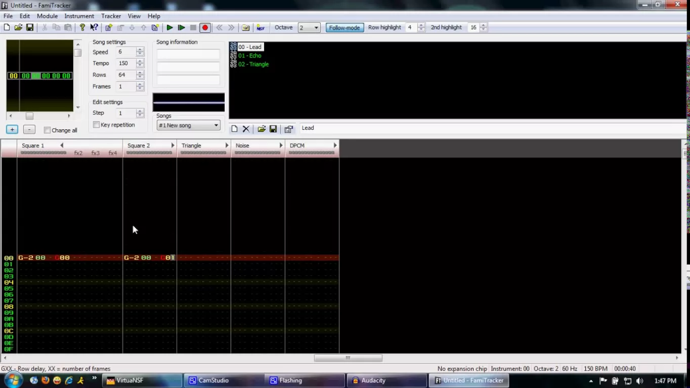 Famitracker Tutorial Part 3 - Note Effects