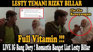 full romantisnya lesty temani rizky billar di fesbuker dan lakukan ini romantisss
