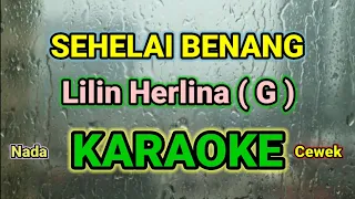 Download SEHELAI BENANG ( G ) KARAOKE HQ AUDIO STEREO || Lilin Herlina MP3