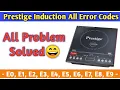 Prestige Induction Cooktop Error Codes Induction Cooktop All Error Codes Error Code Induction