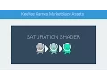 Saturation Shader for GameMaker Studio