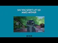 Download Lagu Say you won't let go - James Arthur (slowed \u0026 reverb)