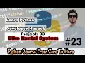 Bike Rental System Project in Python Python Course From Zero To Hero Urdu Hindi