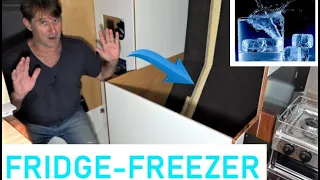 LOOK at THAT for fridge-freezer SPACE! 🧊😲 (pt.2) Ep 168 Building my steel sailing yacht
