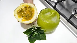 NÃO tomo mais suco de maracujá comum! agora só faço assim
