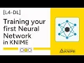 Training your first Neural Network in KNIME