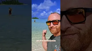 LOST on a desert island! 🏝️ #frenchpolynesia