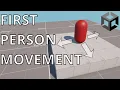 How to Make First Person Movement in Unity New Input System