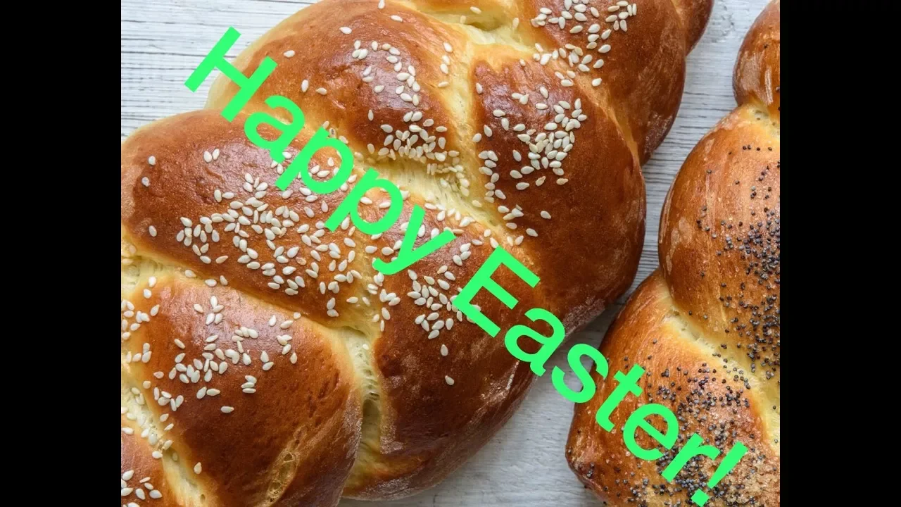 Greek Vegan TSOUREKI - Happy Easter!