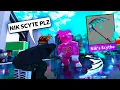 I Got The RAREST Knife in MM2 Nik s Scythe