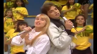Conrado e Andréa Sorvetão - A Tarde / Faustão 1990