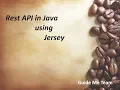 Build RESTful Service - First Rest API Method Creation