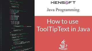 Java Tutorial How to use Tooltip in Java