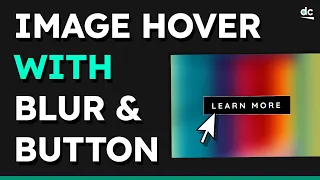 Image Hover Effect Background Blur and Button with HTML CSS - Web Design Tutorial