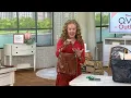 Patricia Nash Floral Cut Out Leather Lynne Bucket Bag on QVC