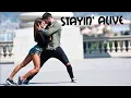 Download Lagu Stayin' Alive - Bee Gees | dance