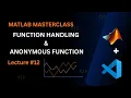 Function Handle Anonymous Function in MATLAB Operator Explained MMS 2025