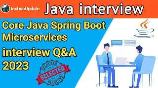 Core Java Tutorials from Basic Zero to Hero Part 5 Java Spring Boot Microservices technoUpdate