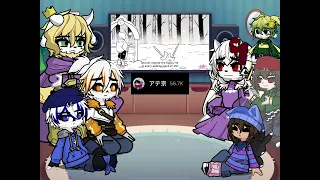 undertale reacts to sans