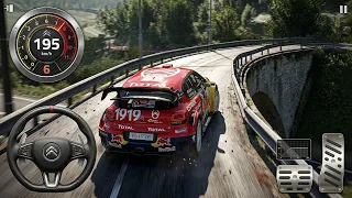 Insane Citroën Rally Bridge Drift at 195 KM/H! Realistic PS 5 Racing Gameplay in Ultra HD 4K