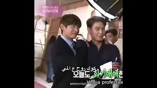 هاد الكوري يتحرش في تاي 