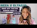 Download Lagu REZA - SING-OFF TIKTOK SONGS PART 9 vs ELTASYA NATASHA | REACTION!!