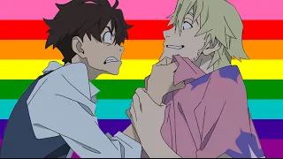 every gay moment in great pretender or laurent hitting on edamura for 12 minutes and 4 seconds