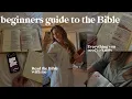 The ULTIMATE beginners guide to the Bible what you need to know tips for reading best resources