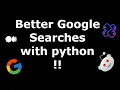 Filtering search results automatically using python