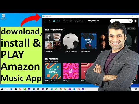 Download MP3 How to download, install and PLAY Amazon Music App on Windows 2024