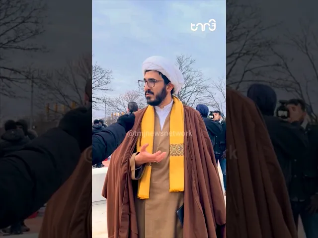 ⁣A Muslim scholar in Detroit urges people of conscience to take the right stance for P@lestine #fyp